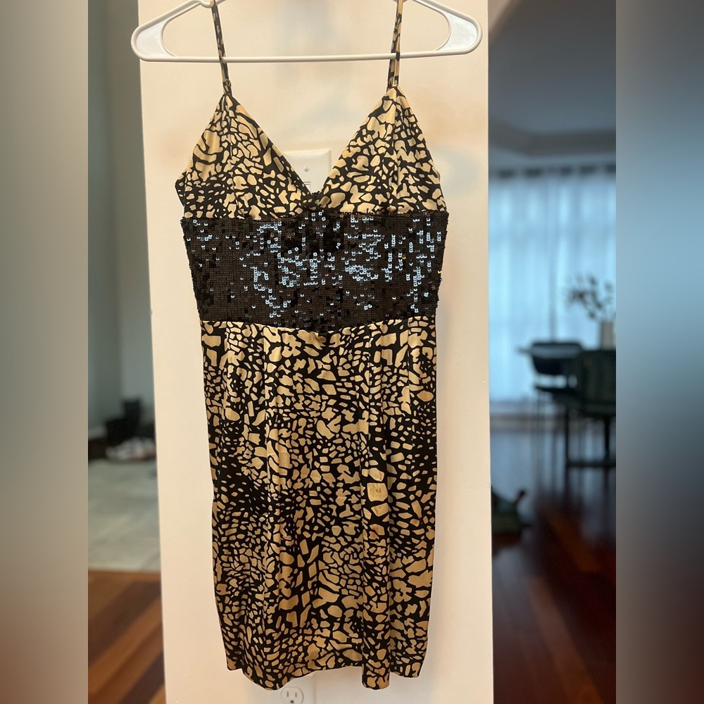 Silk Marciano party dress.  Excellent condition (XS)